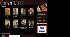 Desktop Screenshot of cinemaffiche.fr